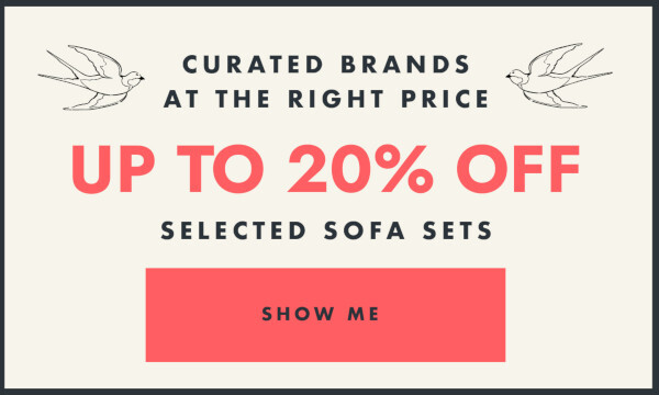 20% off selected sofas