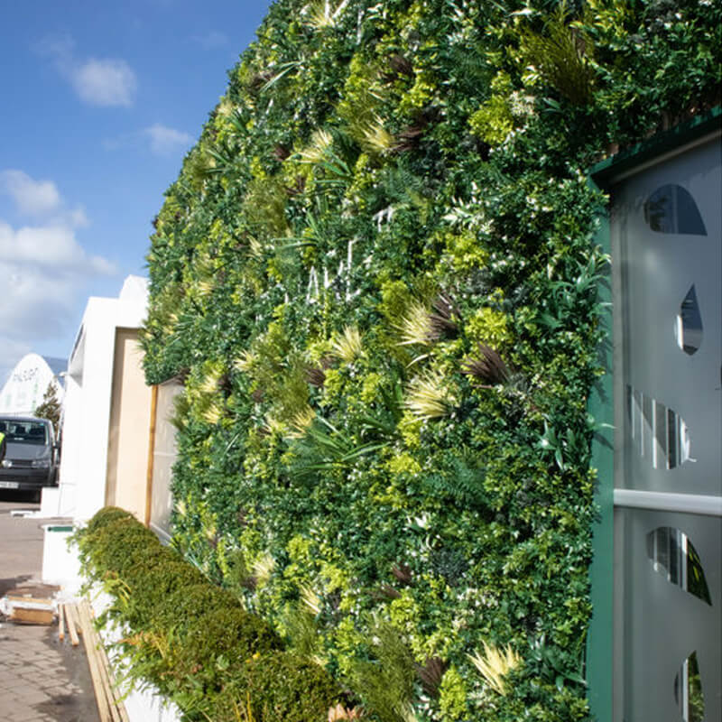 Mixed Foliage Artificial Green Wall Panel - 100x100cm