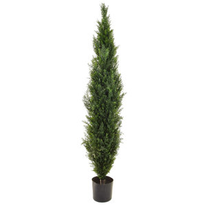 150cm UV-Resistant Artificial Topiary Cedar Mini Pine/