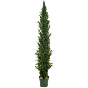 210cm UV-Resistant Artificial Topiary Cedar Mini Pine/