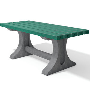 Tivoli ChildrenÂ´s Table - 150 cm - Grey/Green/