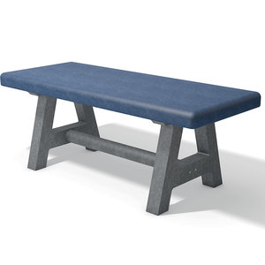 Canetti ChildrenÂ´s Table - 150 cm - Grey/Blue/