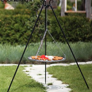 180cm Tripod with 70cm Stainless Steel Grate